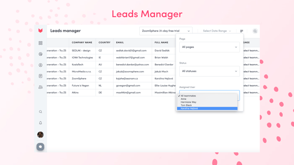 Leads Manager